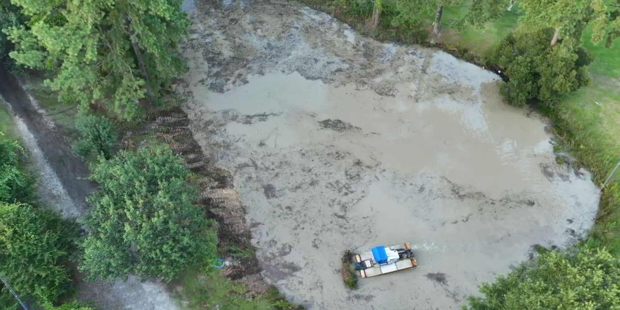 Baton Rouge pond restoration